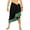 GEOMETRIC, BLACK, variant on Men's Pareo Regular Swimsuits Sarong Long Swim Beach Wrap One Size Stripes, Black Summer Vacation Aloha
