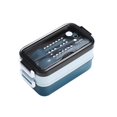 thumbnail image 4 of Bento Stainless Steel Lunch Box Stainless Steel Double-Layer Thermal Insulation Lunch Box with Tableware and Soup Bowl Stainless Steel Bento Lunch Box Bento Lunch Box Stainless Steel, 4 of 9