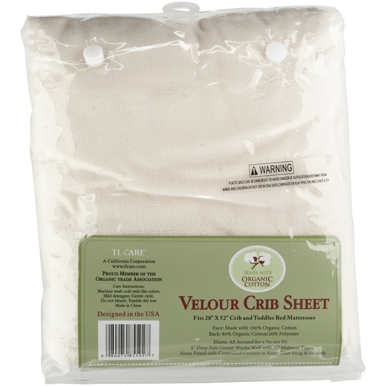 Velour crib clearance sheet