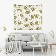 thumbnail image 6 of Dancing Avocado Tapestry Wall Hanging Tapestries Happy Colorful Hippie Psychedelic Art Polyester Carpet Wall Decorative for Living Room Bedroom 80x60inch, 6 of 7