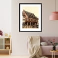thumbnail image 3 of Historic Framed Print, The Market Freiburg Baden Germany, 17-7/8" x 21-7/8", 3 of 9