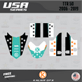 thumbnail image 4 of Kalair GFX Graphics Kit for Yamaha TTR50 (2006-2023) Usa Series, 4 of 5