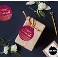 thumbnail image 5 of Inkdotpot Pack Of 50 Happy Diwali Favor Paper Tags Craft Real Gold Foil Hang Tags, 5 of 7