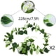 thumbnail image 2 of Viñedos artificiales Silk Morning Glory de 15 pies para exteriores, x2, 2 of 7