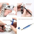 thumbnail image 3 of Juego de herramientas para pasadores y barras de resorte con estuche de transporte para uso profesional Kit completo de reparación de relojes, 3 of 7