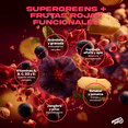 thumbnail image 4 of Green Glow Frutos Rojos BPN PRO • Jugo Verde en Polvo con Extractos Naturales, Vitaminas y Minerales • Suplemento Antioxidante sin Azúcar Añadido • 150 g, 4 of 10