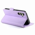 thumbnail image 3 of Magnetic Wallet Case with Card Holder & Stand for Samsung Galaxy A16 Purple, 3 of 6