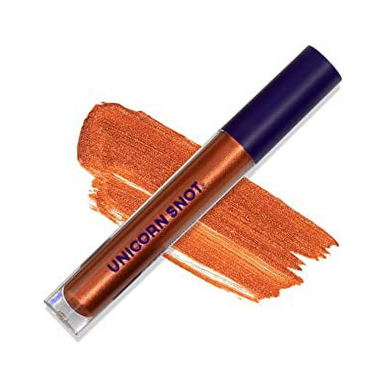  UNICORN SNOT Liquid Metal Lip Paint, Intense Pigment,  Non-drying, Long-lasting, Metallic Top Coat Lip Color