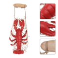 thumbnail image 3 of 1Pc Lobster Shaped Wall Decor Home Wall Hanging Ornament Chic Resin Craft, 3 of 4