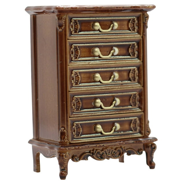 Miangastore Décoration de Mini Maison Décorative Adorable Mobilier Miniature Mini Armoire Déco