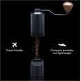 thumbnail image 3 of Series Aluminum Alloy Manual Conical Burr Mill Coffee Grinder with Adjustable Setting - Whole Bean Burr Coffee Grinder for Aeropress, Drip Coffee, Espresso, French Press, Turkish Brew, 3 of 5