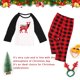 thumbnail image 5 of Qarigey Navidad familia pijamas traje manga larga Top pantalones ropa ropa de dormir hombres conjuntos de ropa  Mujer: S, 5 of 8