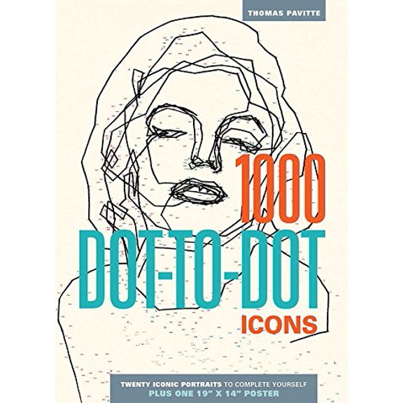 Pre-Owned 1000 Dot-To-Dot: Icons (Paperback) 1626860653 9781626860650