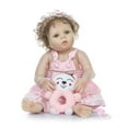 thumbnail image 2 of Decdeal Reborn Baby Doll Silicona Cuerpo completo 22 pulgadas Muñecas realistas Lindas muñecas de ba Abanopi Muñeca, 2 of 7