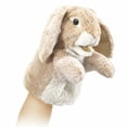 thumbnail image 4 of Marioneta de mano Folkmanis Little Lop Rabbit White, 4 of 5