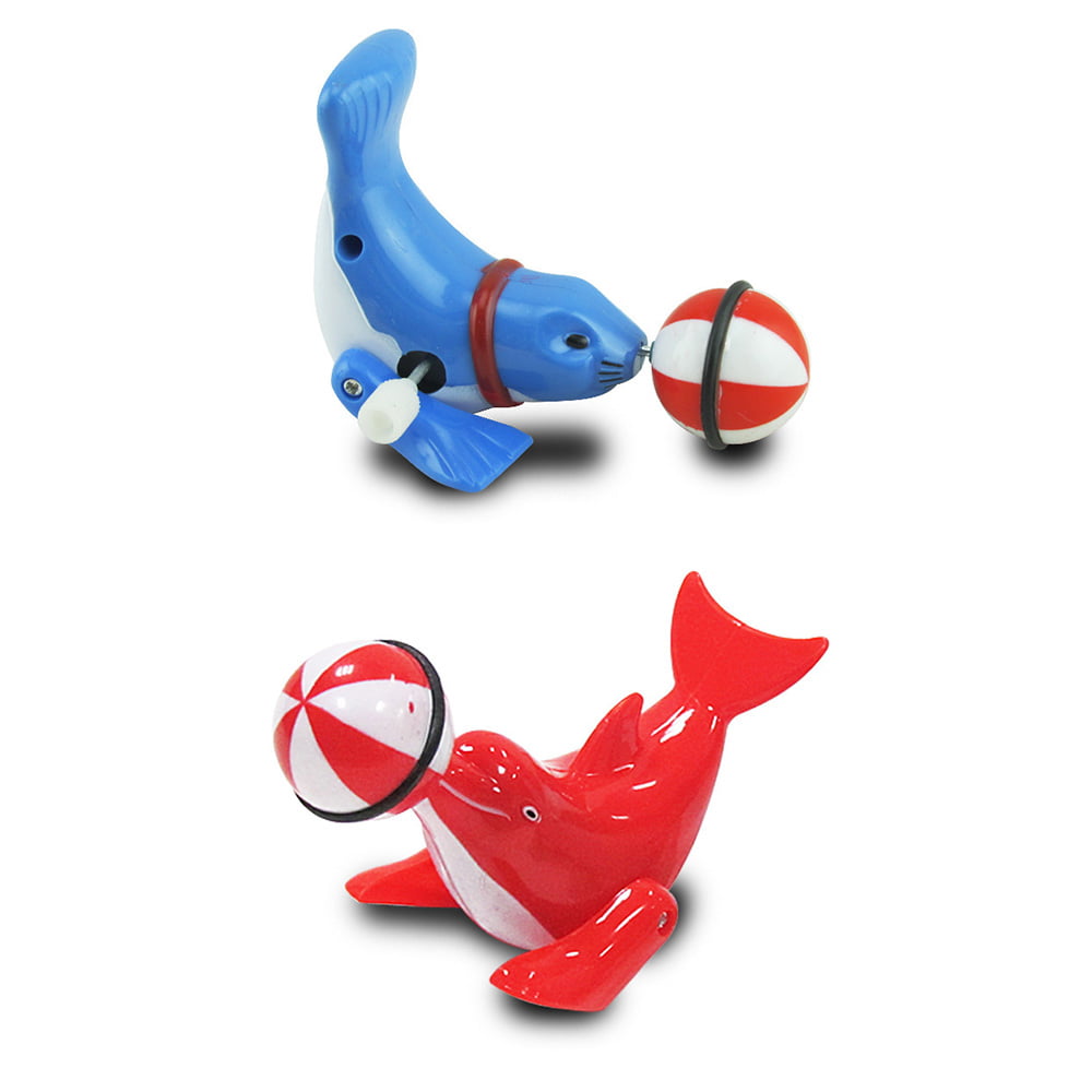 Cute Cartoon Animals Clockwork Wind Up Toys Running Plastic Kids Children Gift 