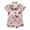 Pink, variant on Zanarzt Pajamas Set Kids Toddler Baby Girls Pajamas Silk Satin Short Sleeve Botton Down Shirt Tops Shorts Set Summer Sleepwear Lounge Pjs 3-4 Years,Pink