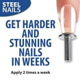thumbnail image 5 of Amen Steel Nail Hardener 0.40 oz with Calcium, Biotin and Garlic, No More Brittle Nails,, 5 of 7