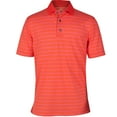 thumbnail image 1 of Monterey Club Men's Harrington Stripe Jersey Golf Polo Shirt #1674, 1 of 2