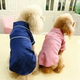 thumbnail image 2 of FNNMNNR Big Clearance! Small Dog Pajamas Soft Cotton Pyjamas Cat Puppy Pet Clothes Dressing Gown Navy Blue 2XL, 2 of 6