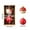 Red, variant on Large Christmas Balls Christmas Decorative Glass Ornaments Shiny Hanging Balls for Tree And Window Decor Festive Holiday Decorations 2 Pack Glitter Orbs Halloween Holiday Wedding Decorations