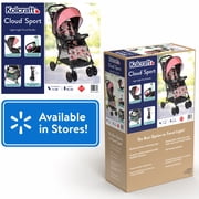 Kolcraft Cloud Sport Girl Lightweight Stroller for Child/Toddler, Coral