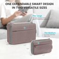 thumbnail image 2 of Bolso organizador grande expandible para cables y tabletas Travelkin, 2 of 8