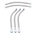 thumbnail image 2 of Brake Hose, Durable Convenient Oil Free Brake Hose, Practical 14 X 1.5 Female Thread For 50Cm / 19.7In Hose Length 5pcs Cast Steel, 2 of 8