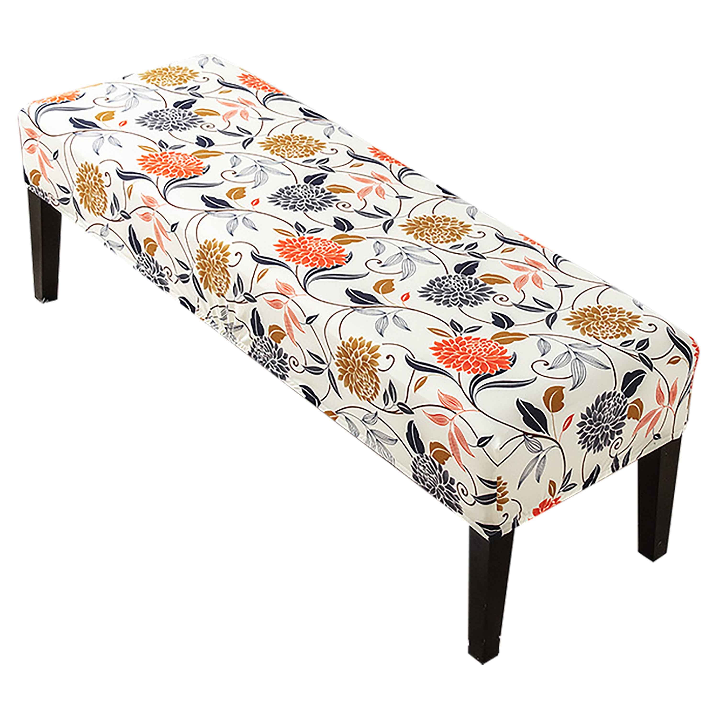 Bench Covers For Dining Room,Piano Bench Covers Stretch Dustproof,Bench