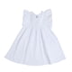 thumbnail image 1 of Vestido infantil blanco de 80-110 cm de largo., 1 of 8