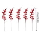 thumbnail image 3 of Christmas Cut Red Berry Artificial Flower Decoration, 3 of 6