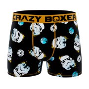 CRAZYBOXER Men's Underwear Star Wars Breathable Original Boxer Brief Resistant (3 PACK)