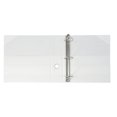 thumbnail image 4 of Pen + Gear 2" Deluxe View Vinyl Binder, O-Ring, WHITE, 4 of 4