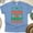 CarolinaBlue, variant on Tough But Sweet T-Shirt – Pineapple Quote Graphic Tee with Glasses Icon, Ash, Size M