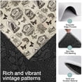thumbnail image 3 of Beige Curiosity Shoppe Pattern Kitchen Rugs Sets Of 3,Kitchen Runner Rugs Non Skid Washable,Decorative Kitchen Floor Mats for Kitchen,Sink,Laundry,17"x30"+ 17"x47" + 17"x59", 3 of 6