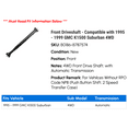 thumbnail image 2 of Front Driveshaft - Compatible with 1995 - 1999 GMC K1500 Suburban 4WD 1996 1997 1998, 2 of 2
