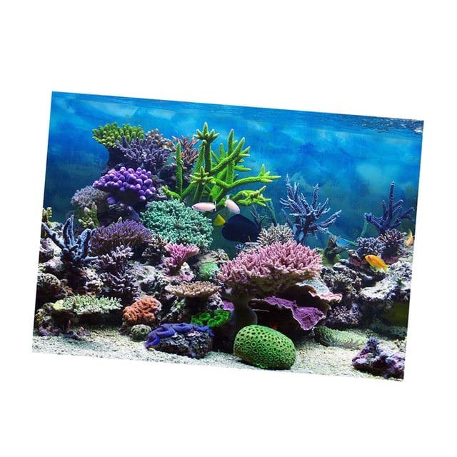Adhesivo duradero para decoraciones de pared Coral S Vinilo decorativo pecera