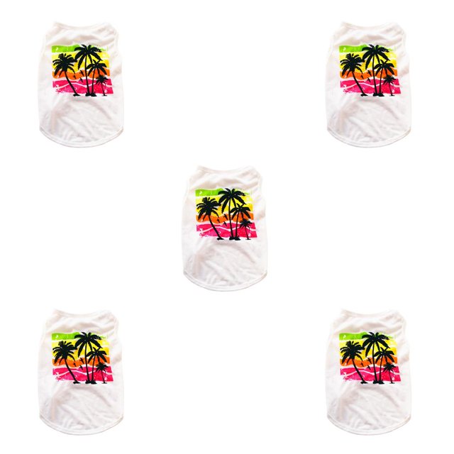 Methold Ropa Camisa Chalecos de verano Patrón de coco Sudaderas con capucha Disfraces Abrigo Perros pequeños Chihuahua Cachorro Bulldog Pug L Type2 NO2 Methold CBP272488
