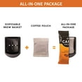 Single Serve Individually Wrapped Coffee Packs, Regular Dark Roast