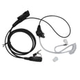 thumbnail image 1 of Two Way  Headset, Professional PU Wire Plug And Play Hands Free Two Way  Earpiece With PTT Mic For XPR3300 For XPR3300e For XPR3500e, 1 of 8