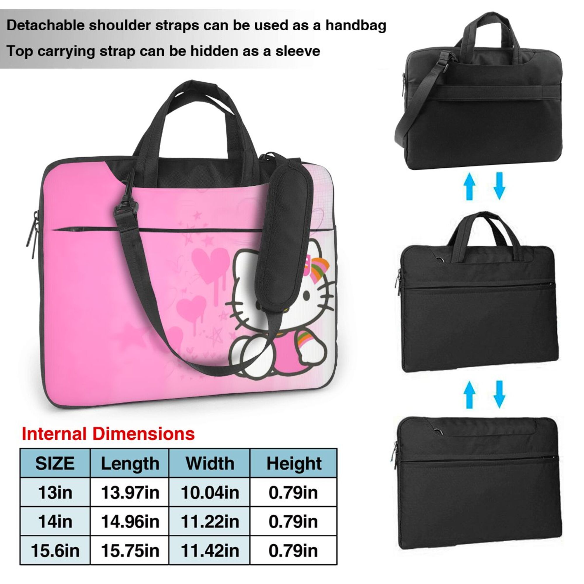 Hello Kitty(199) Laptop bag,13 14 15.6 inch Laptop Sleeve