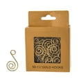 Gold Ornament Hooks 50 Piece Box
