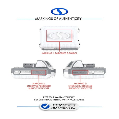 Snow Joe - iON+ 24VBAT-LTE EcoSharp® LITE Lithium-Ion Battery | 24 Volt | 2.0 Ah