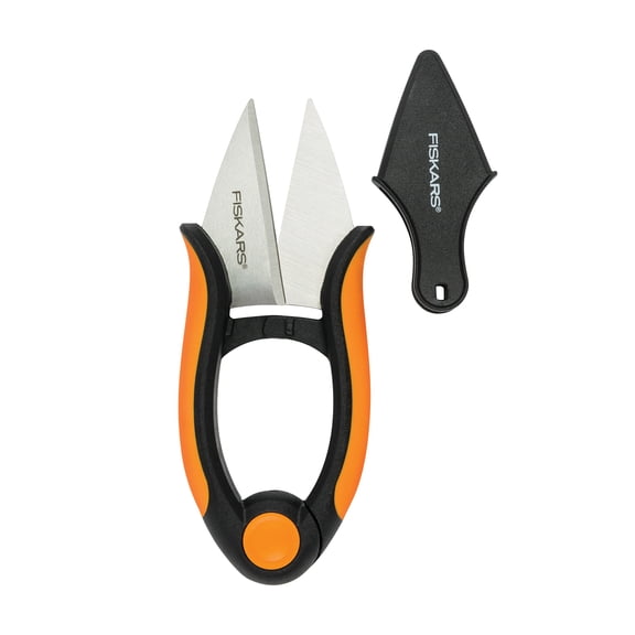 Fiskars Garden Herb Pruning Shears, Precise 5" Garden Tool Stainless Steel Blades