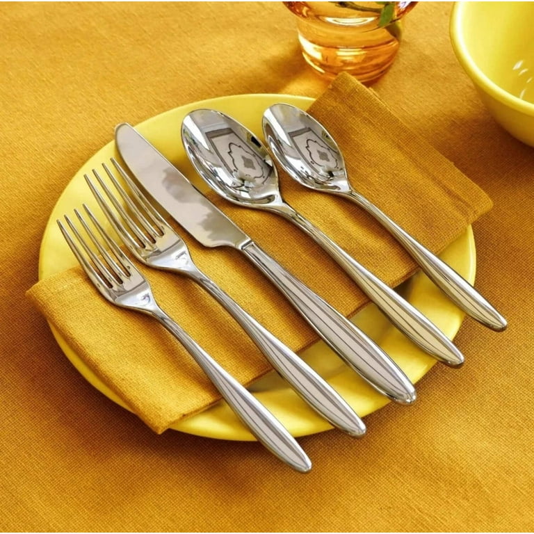 希少　Gourmet Settings 韓国　カフェ　カトラリー Gourmet Settings Luxe 20-piece Flatware Set - Walmart.com