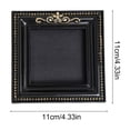 thumbnail image 3 of Trovenix Vintage Box Picture Frame Gothic Black Gold Embossed Deep Hollow Display Frame DIY Specimen Dried Flower Wall Decor Halloween Ornament, 3 of 6