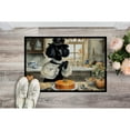 thumbnail image 2 of Carolines Treasures DAC1801MAT 18 x 27 in. Unisex Poodle Fall Kitchen Pumpkins Doormat, 2 of 5