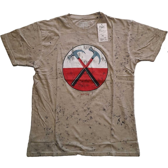 Pink Floyd Unisex T-Shirt The Wall Hammers (Wash Collection) (Small)