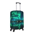 thumbnail image 6 of Salouo Northern Lights Pattern Travel Dust-proof Suitcase Cover, Softside Suitcase Protector Luggage Cover Protector for 18-32inch ,Not Included Suitcase, 6 of 8
