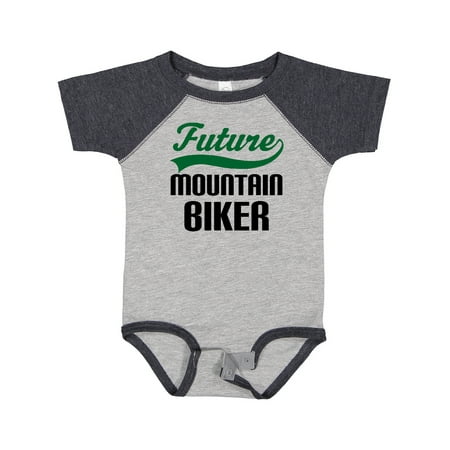 

Inktastic Future Mountain Biker Gift Baby Boy Bodysuit